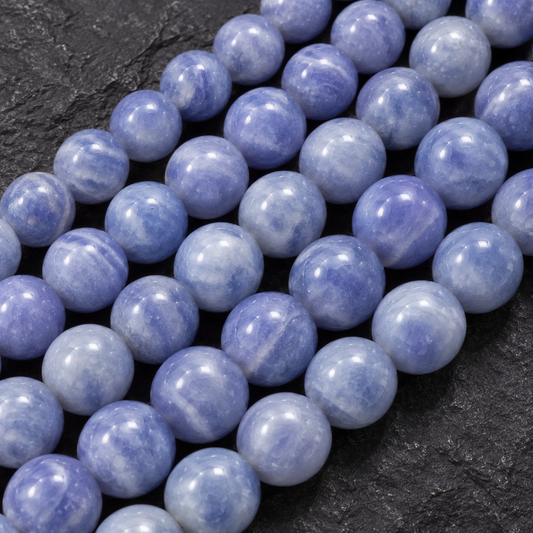Dark Blue Agate - dark close-up