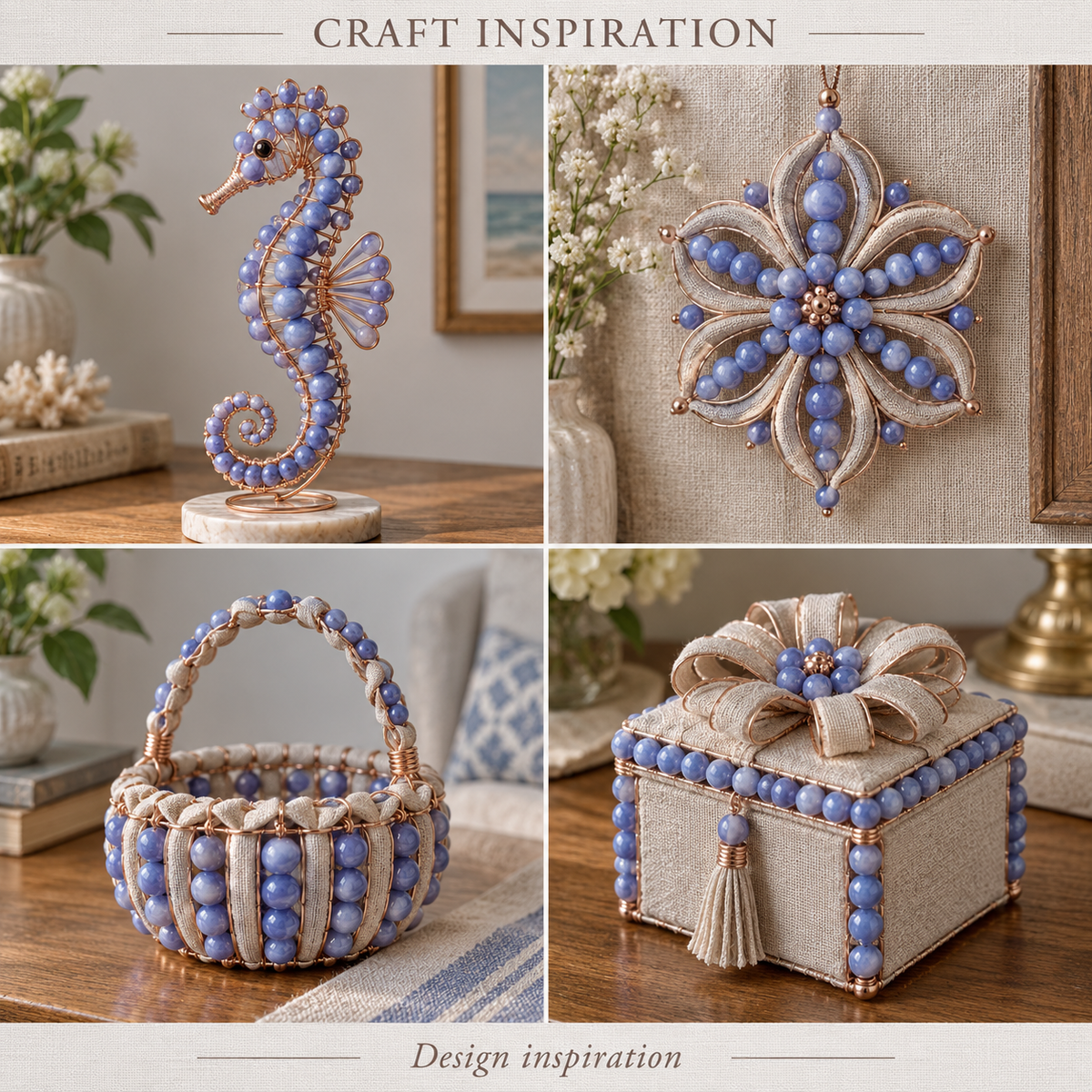 Dark Blue Agate - craft inspiration