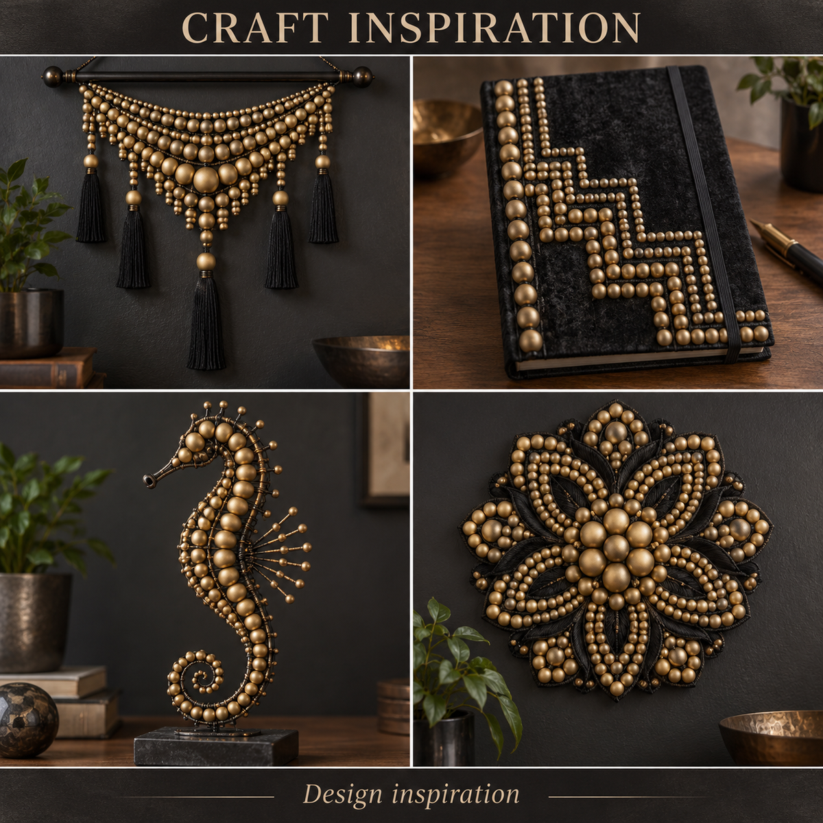 Matte Bronze Hematite - craft inspiration