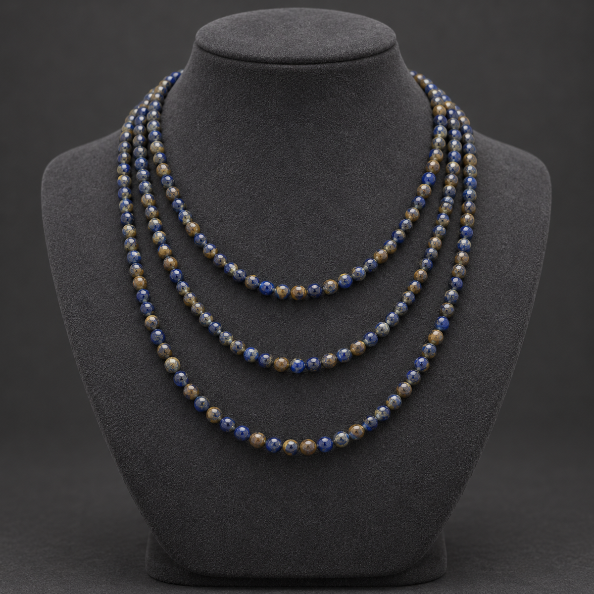 Golden Sapphire Quartz Natural - neck display