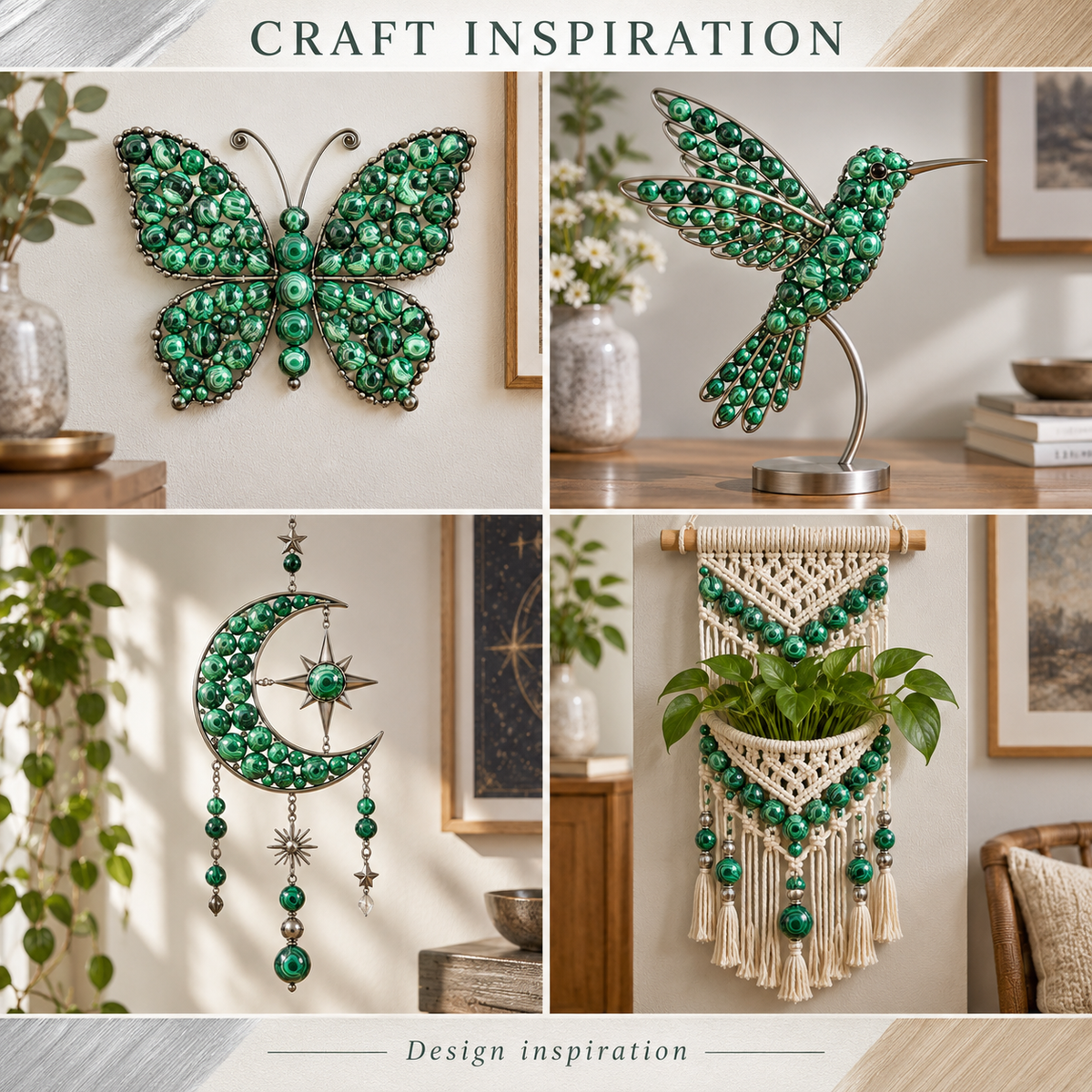 Malachite - craft inspiration