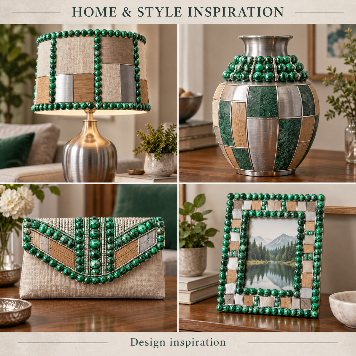 Malachite - home and accessory inspiration