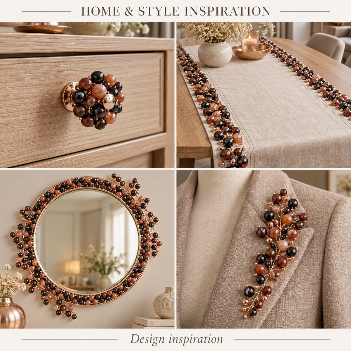 Botswana Madagascar Agate - home and accessory inspiration