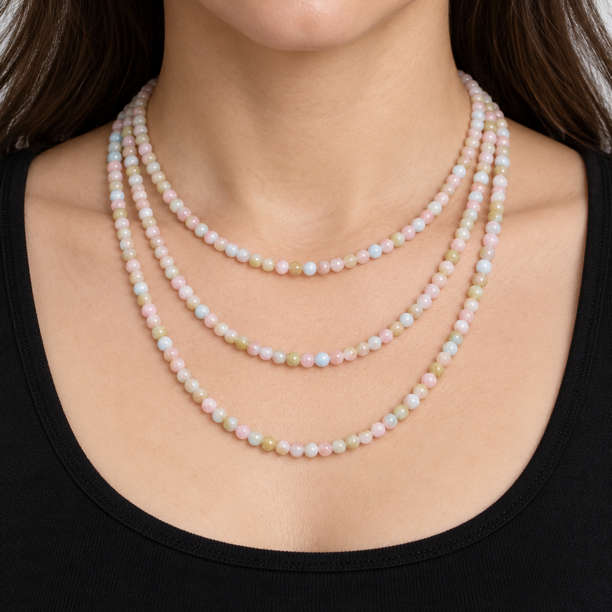 Morgan Agate - necklace styling example