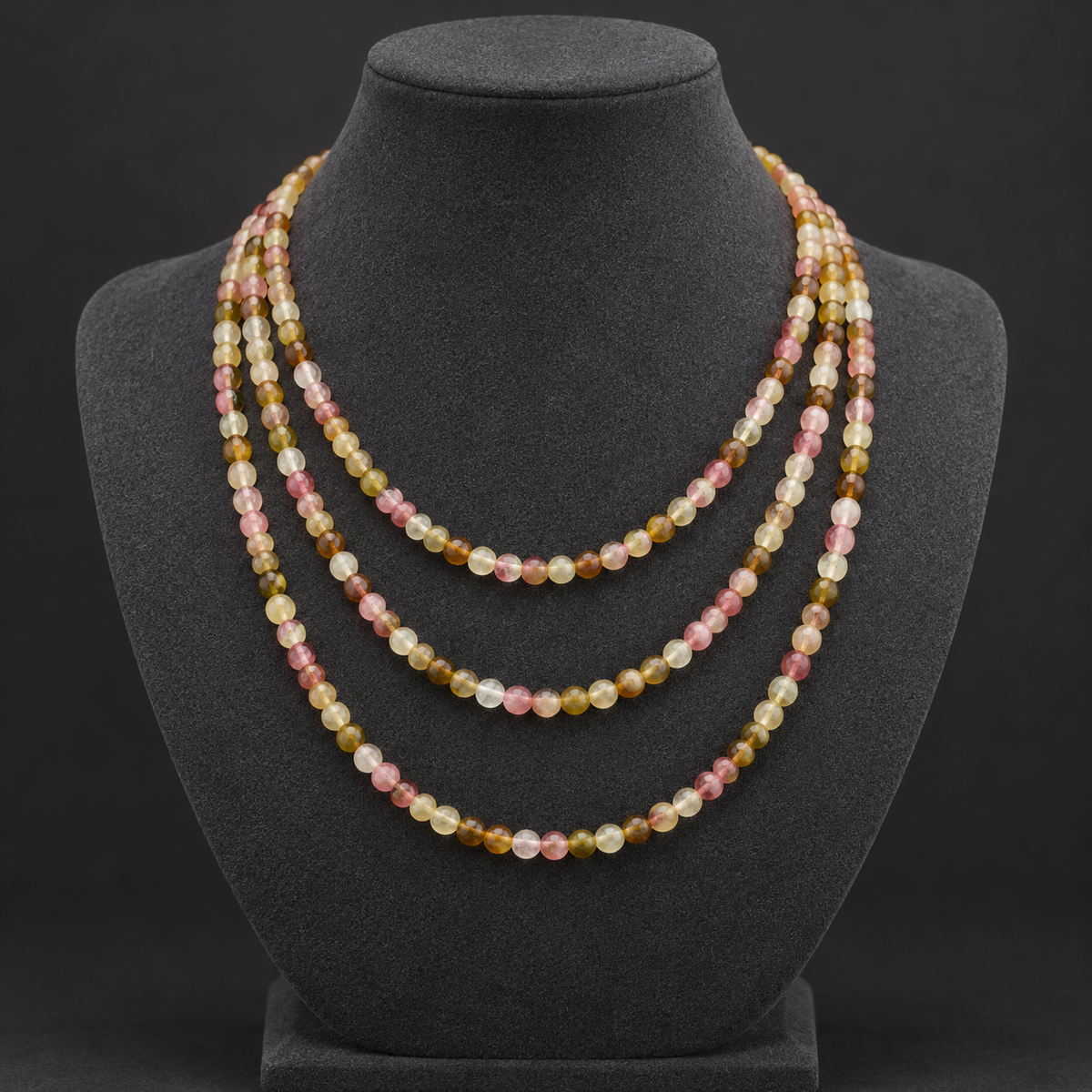 Watermelon Jasper - neck display