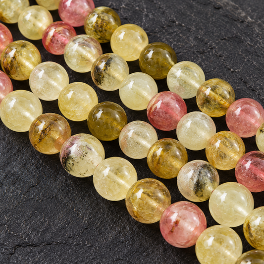 Watermelon Jasper - dark close-up