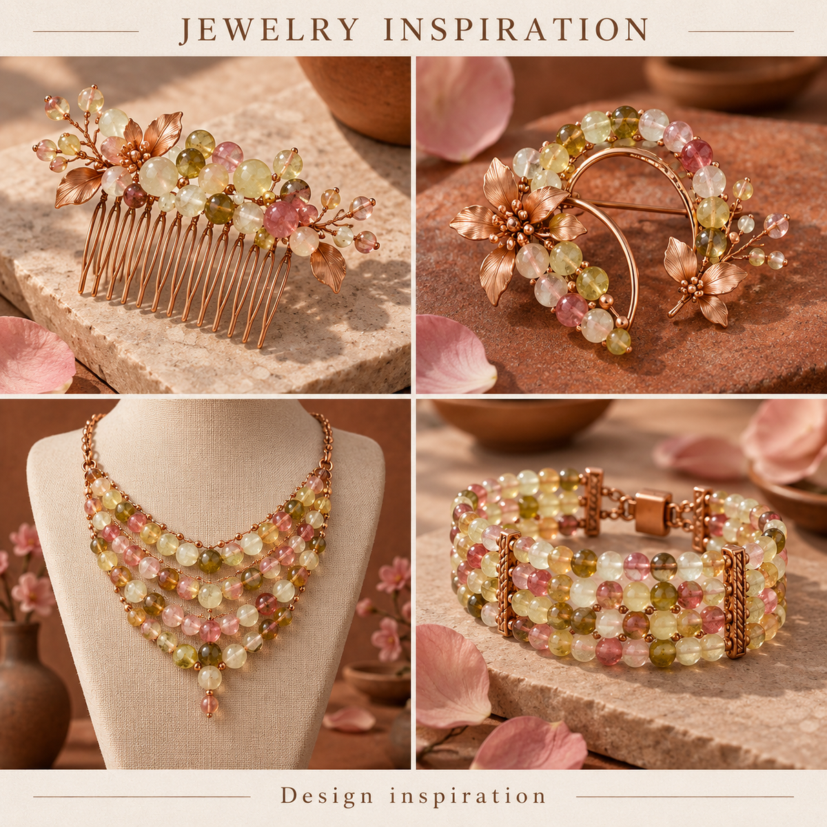 Watermelon Jasper - jewelry inspiration