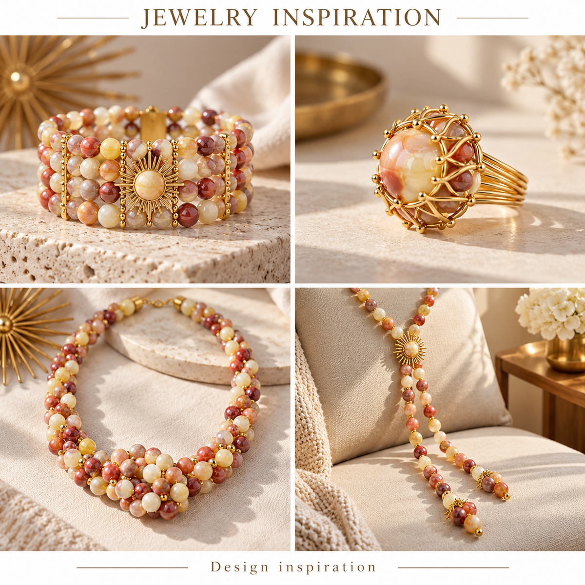 Golden Wire Jade - jewelry inspiration