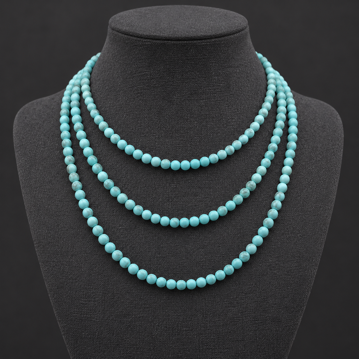 Matte Turquoise - neck display