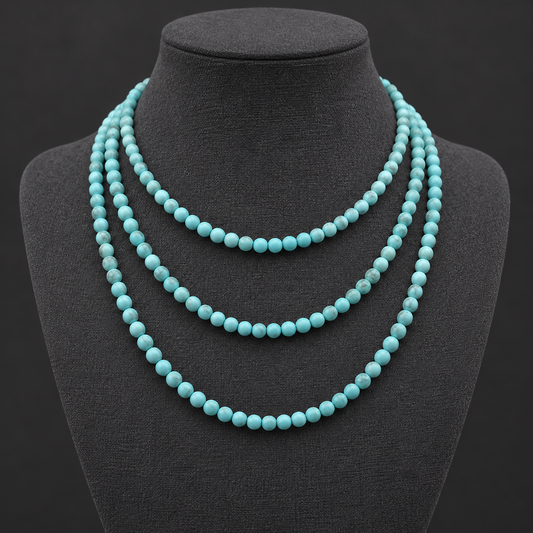 Matte Turquoise - neck display
