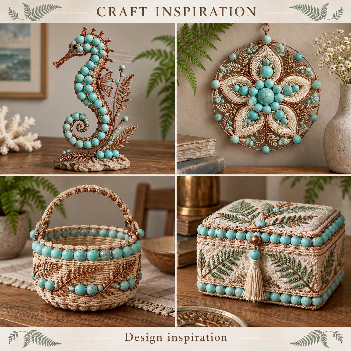 Matte Turquoise - craft inspiration