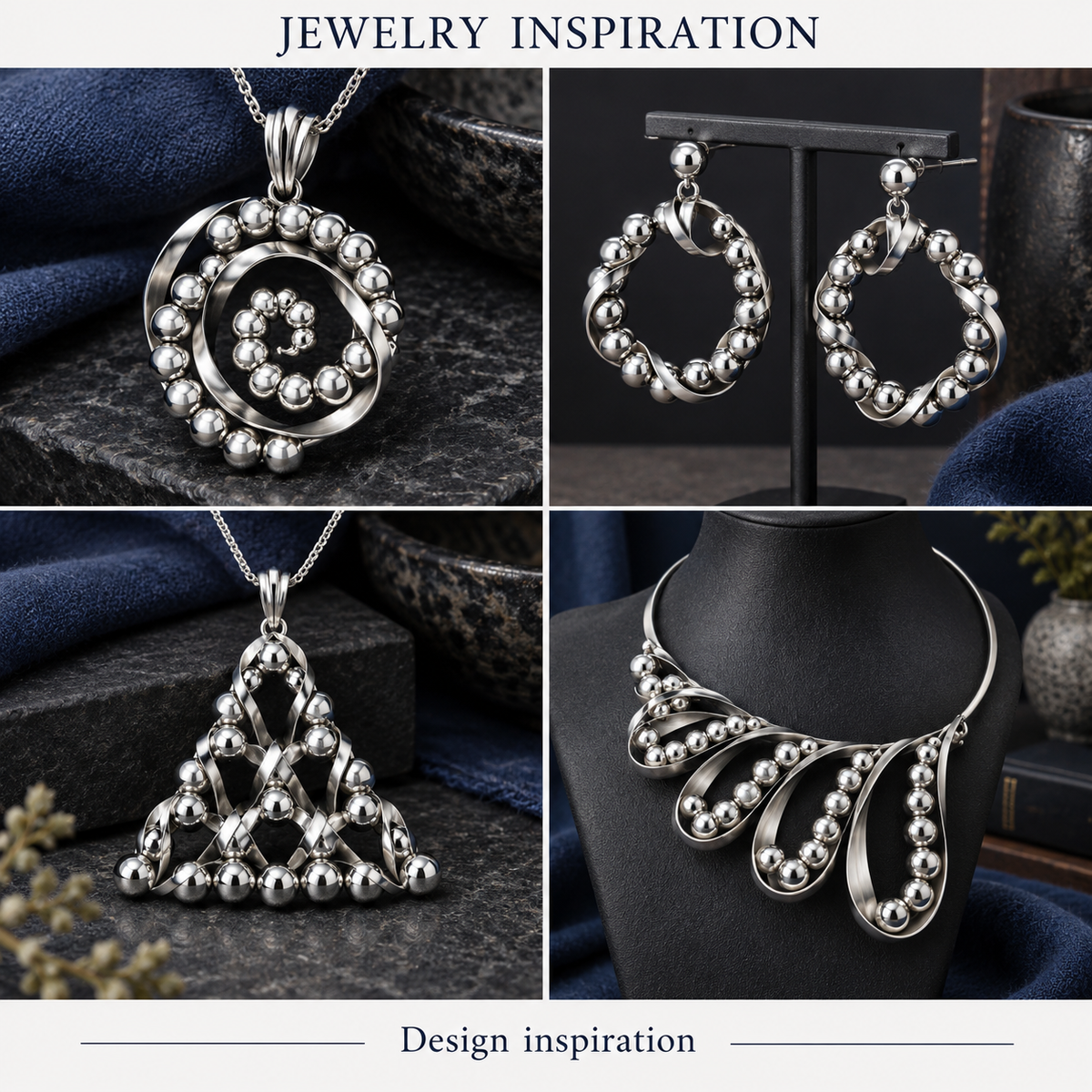 Silver Hematite - jewelry inspiration