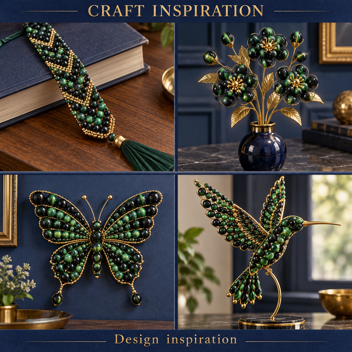 Green Tiger Eye - craft inspiration