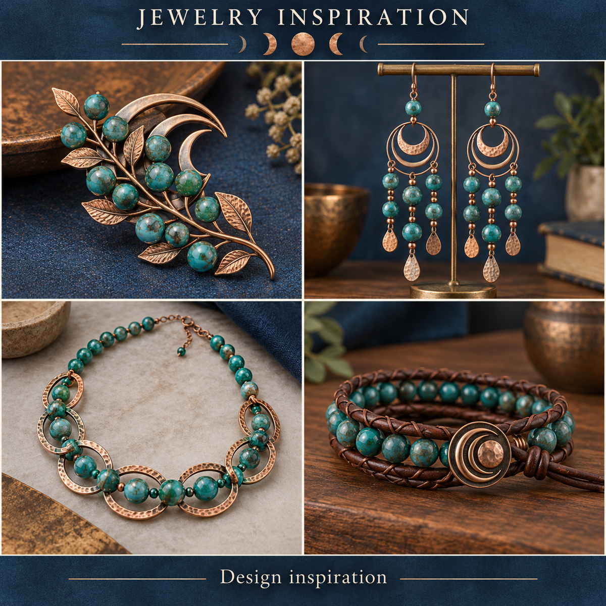 Magnesite Turquoise - jewelry inspiration