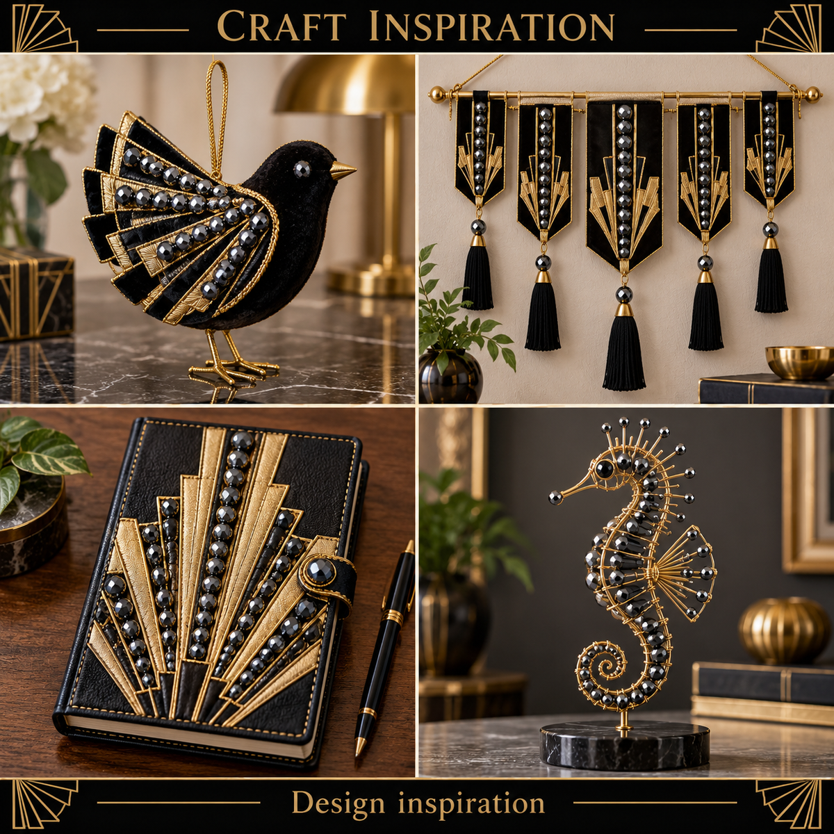 Hematite Round - craft inspiration