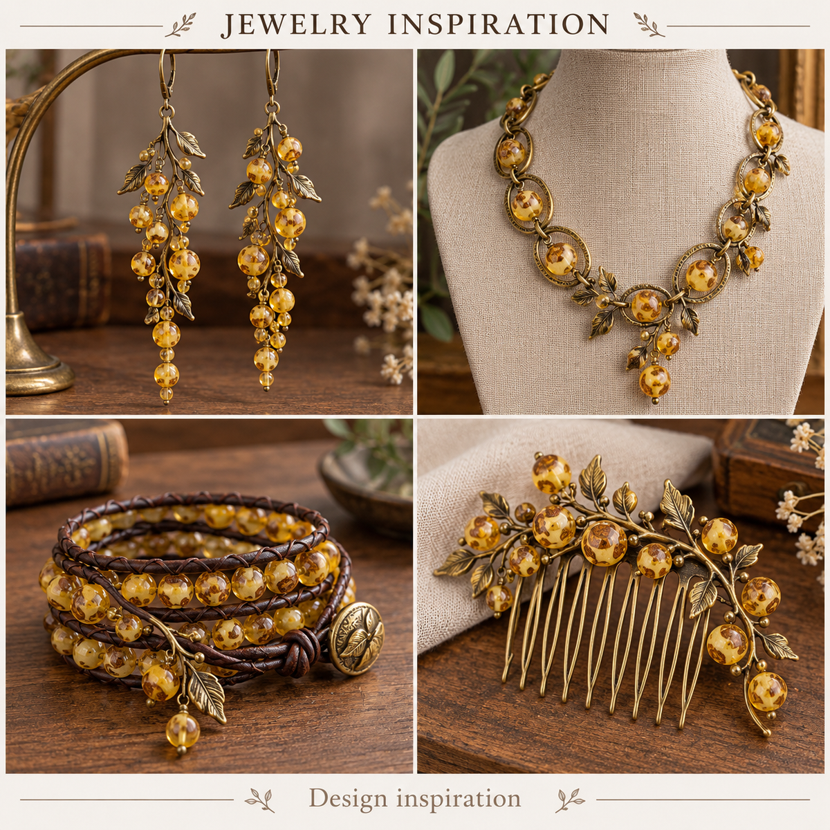 Tibetan DZI Agate - jewelry inspiration