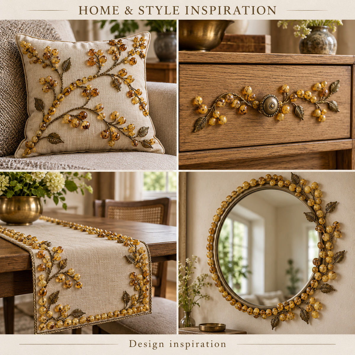 Tibetan DZI Agate - home and accessory inspiration