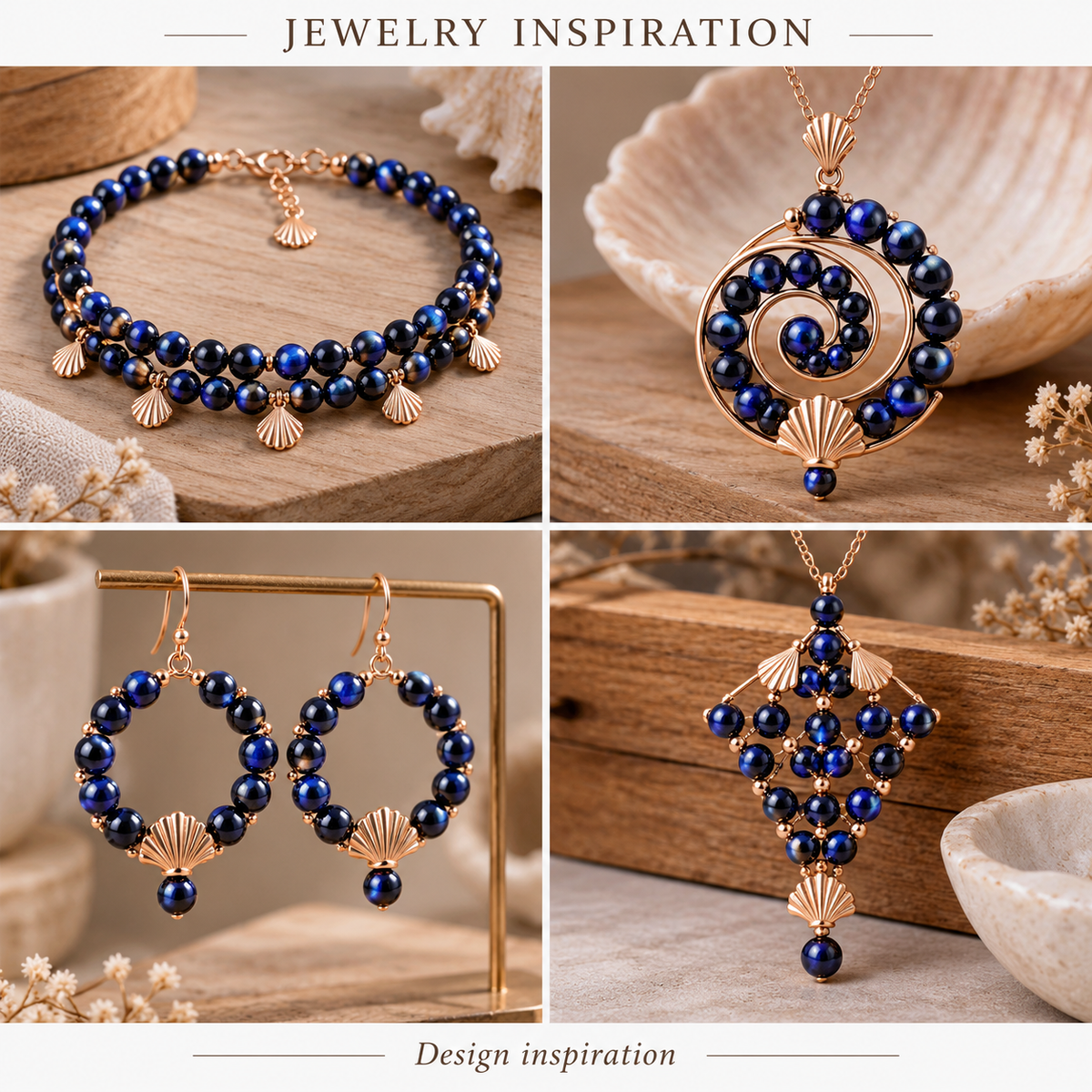 Blue Tiger Eye - jewelry inspiration