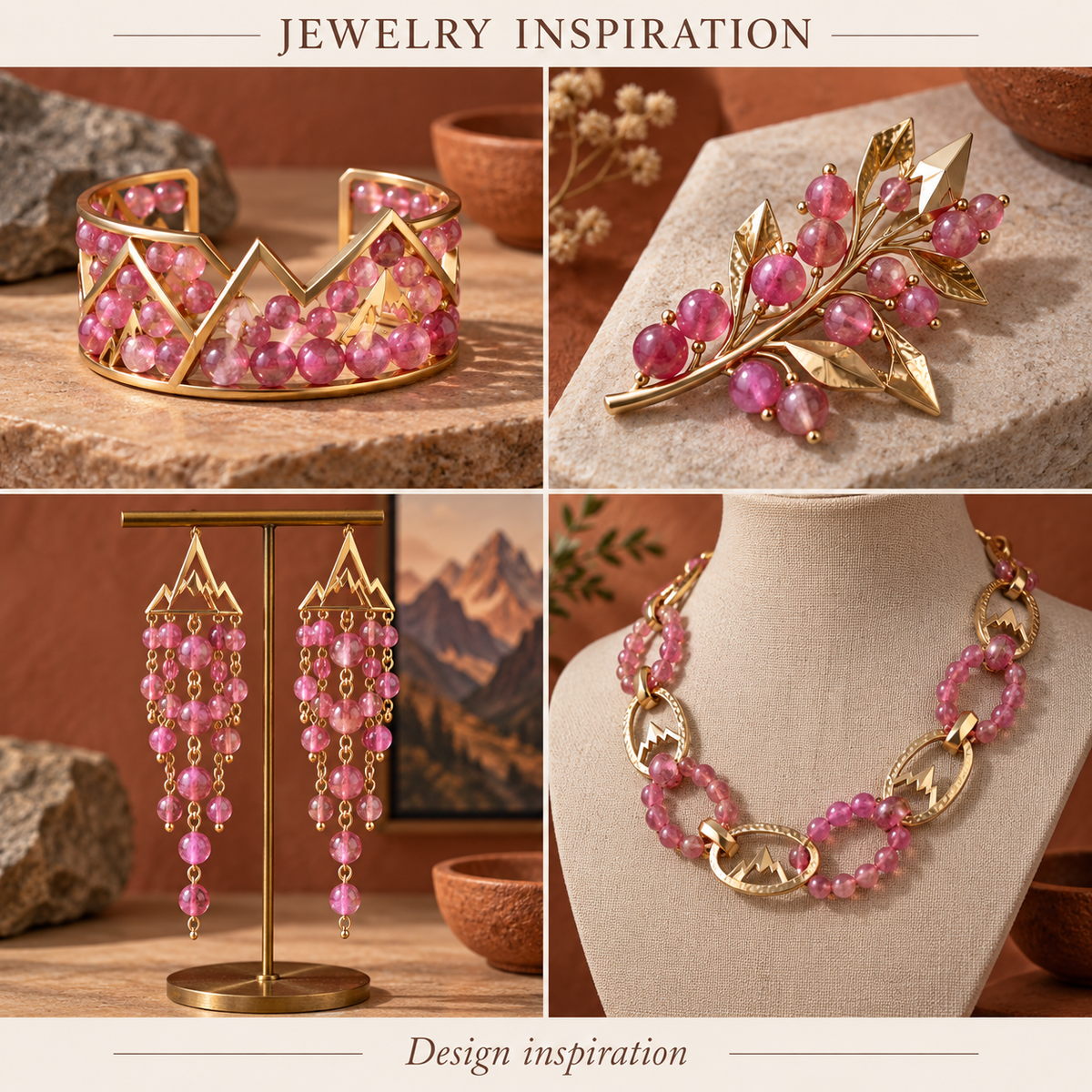 Pink Muscovite - jewelry inspiration