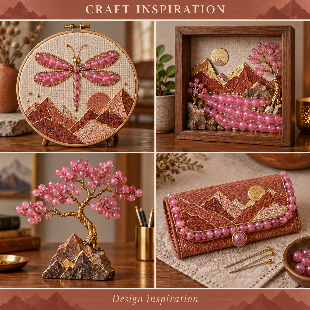 Pink Muscovite - craft inspiration