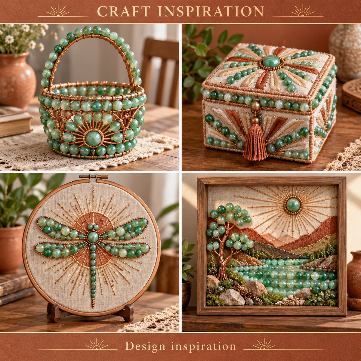 Green Lace Agate - craft inspiration