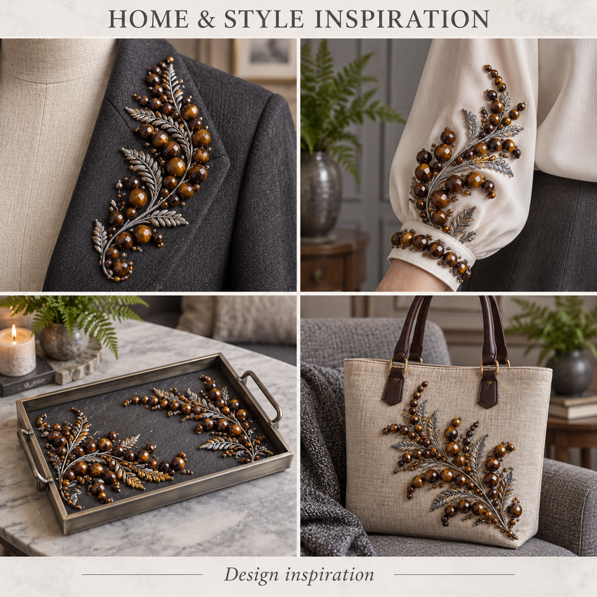 Tiger Eye facete - home and accessory inspiration