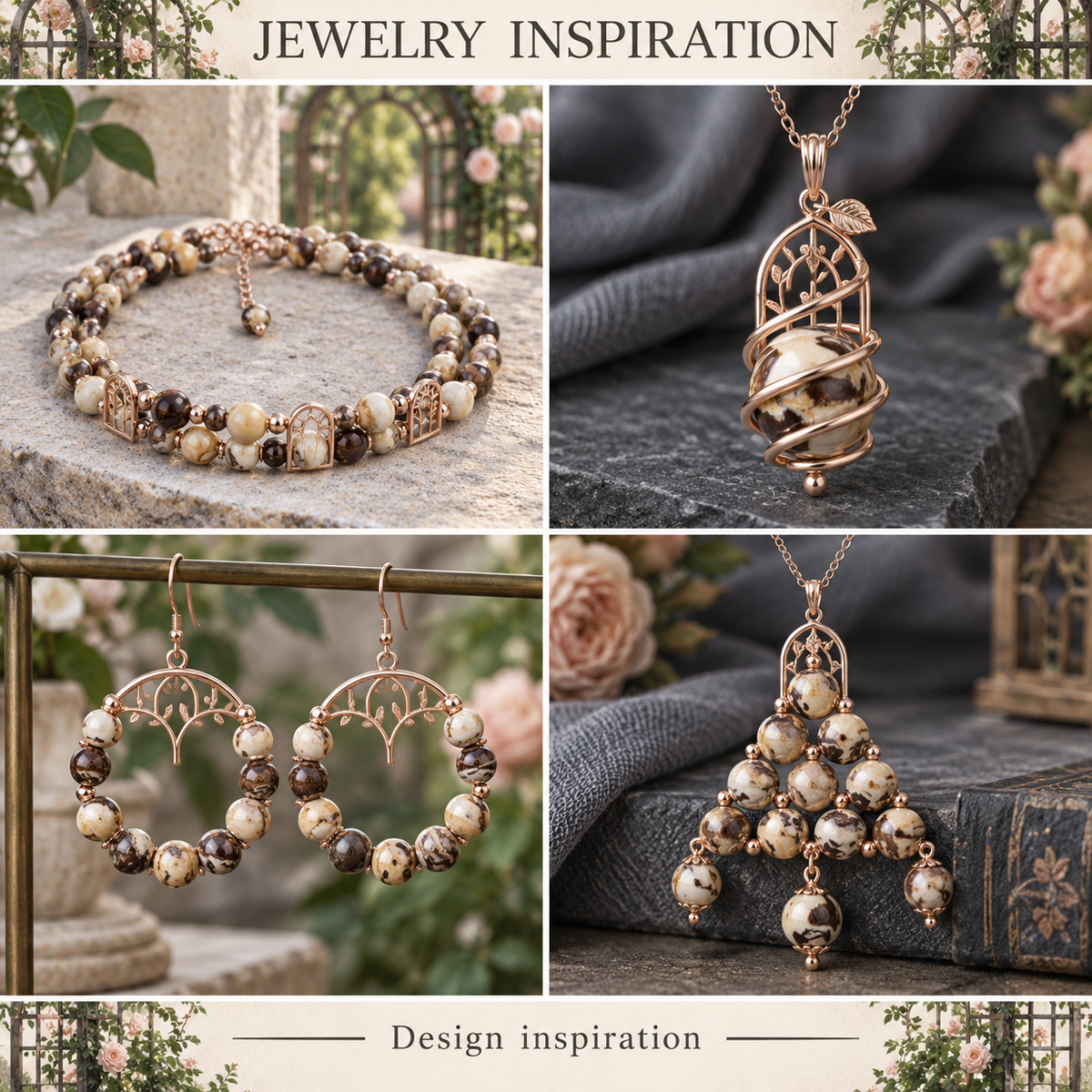 Zebra Jasper - jewelry inspiration