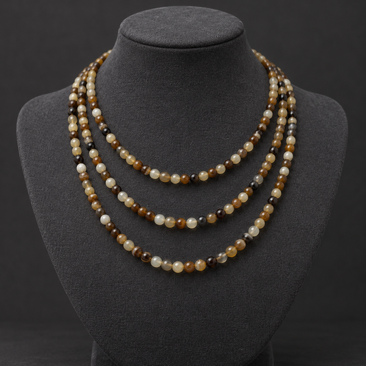 Botswana Agate - neck display