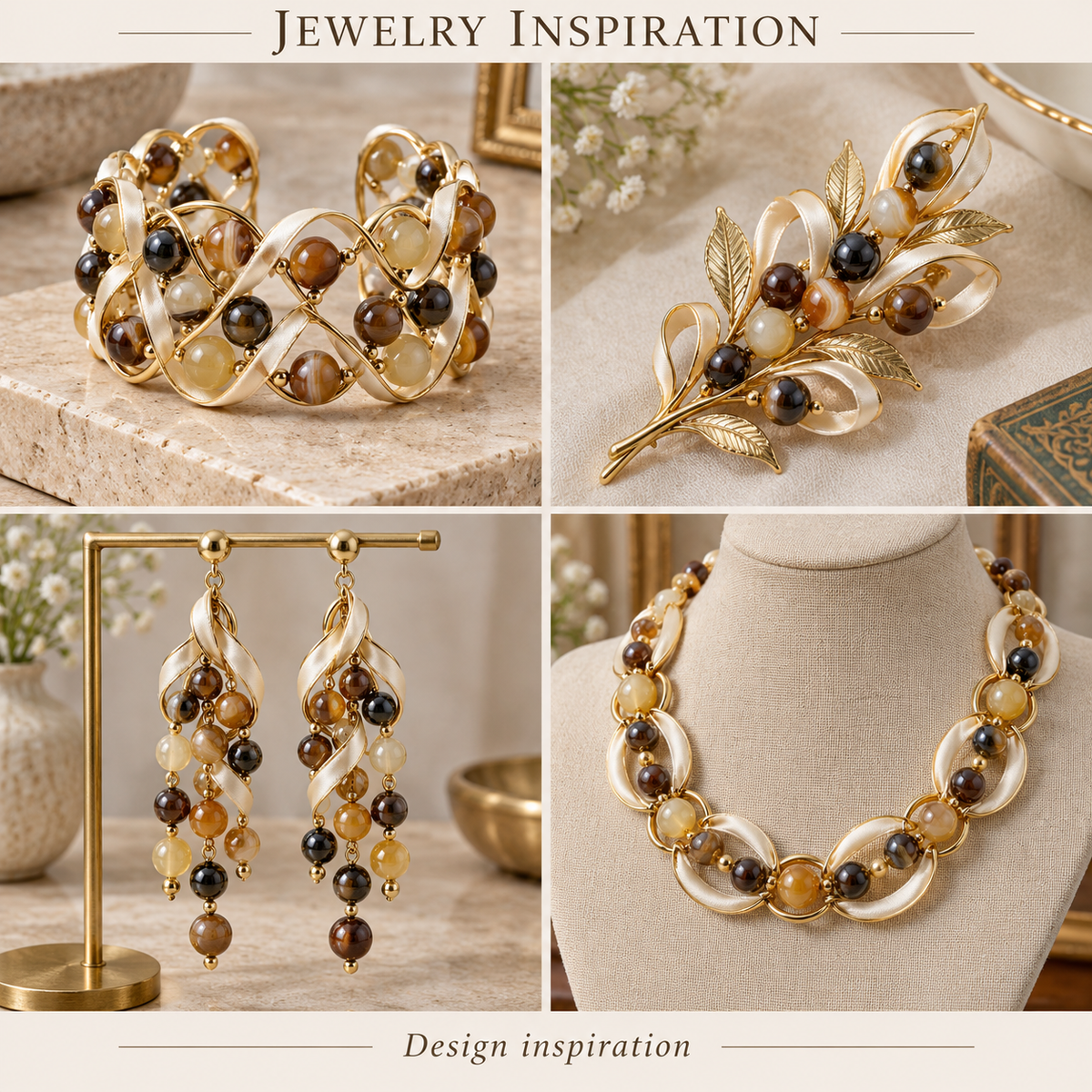 Botswana Agate - jewelry inspiration
