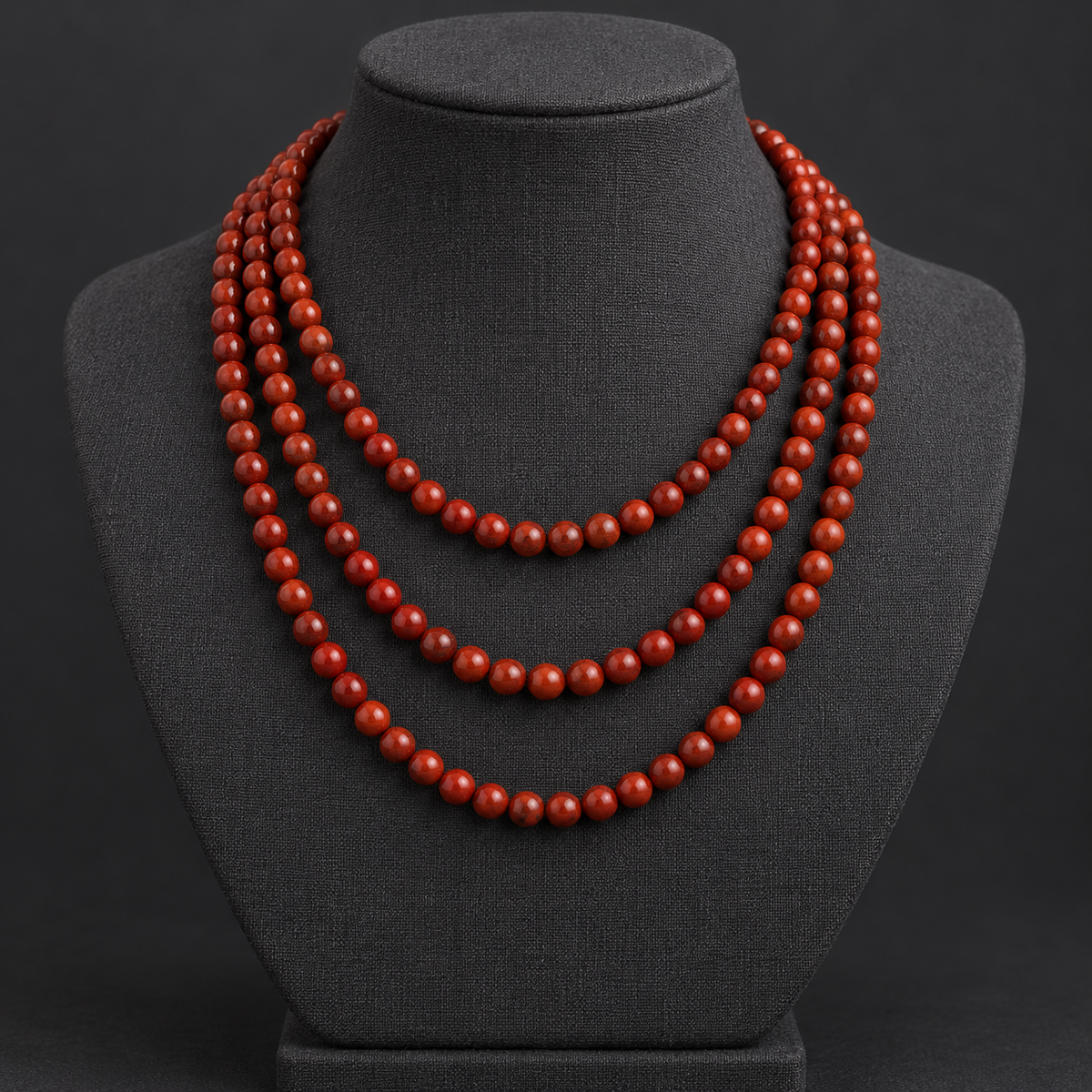 Red Jasper - neck display
