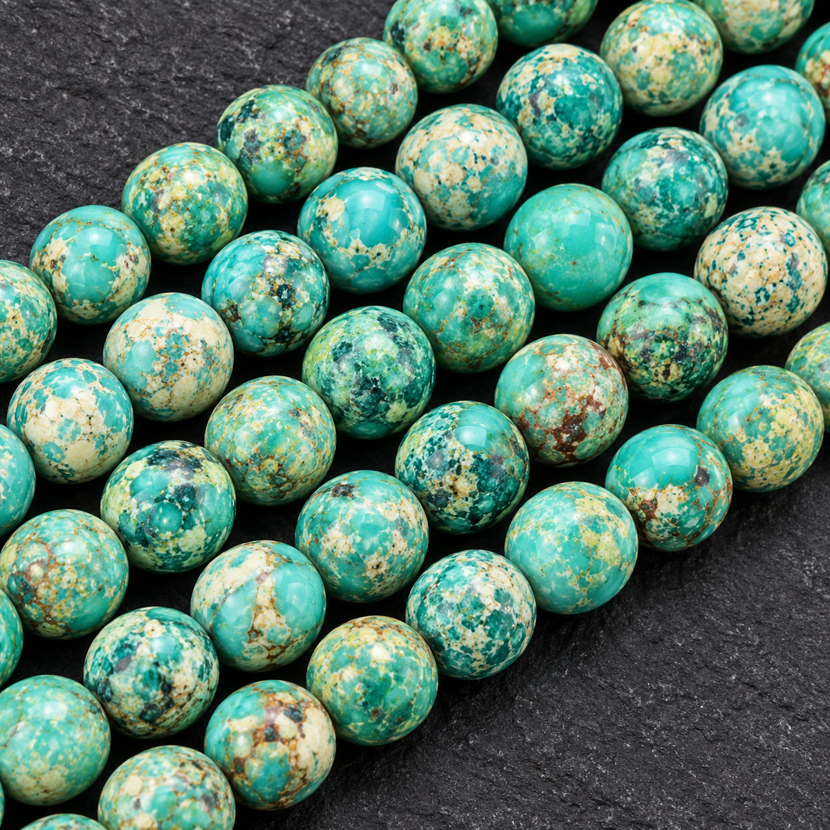 Olive Green Jasper - dark close-up