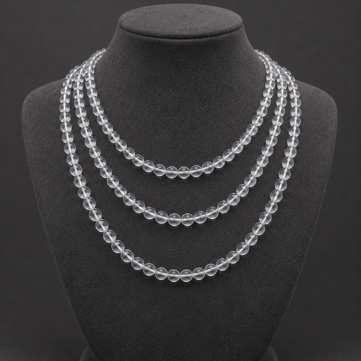Clear Quartz - neck display