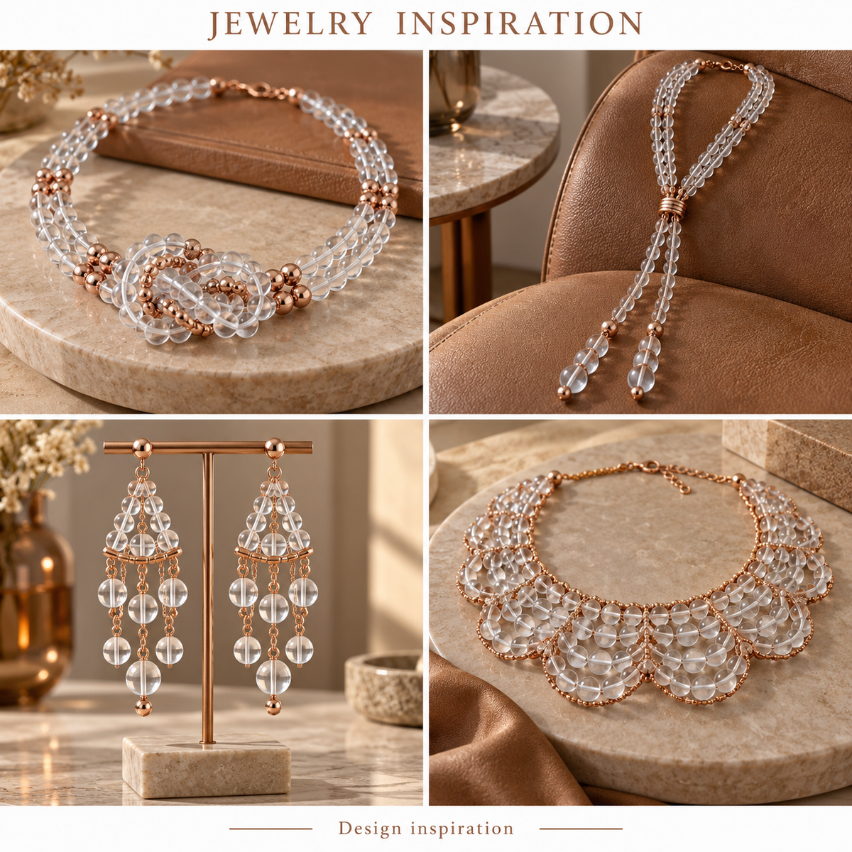 Clear Quartz - jewelry inspiration