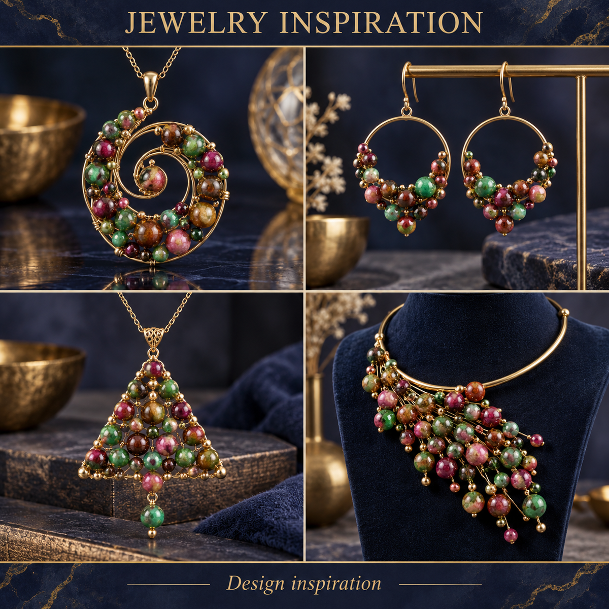 Golden Quartz - jewelry inspiration
