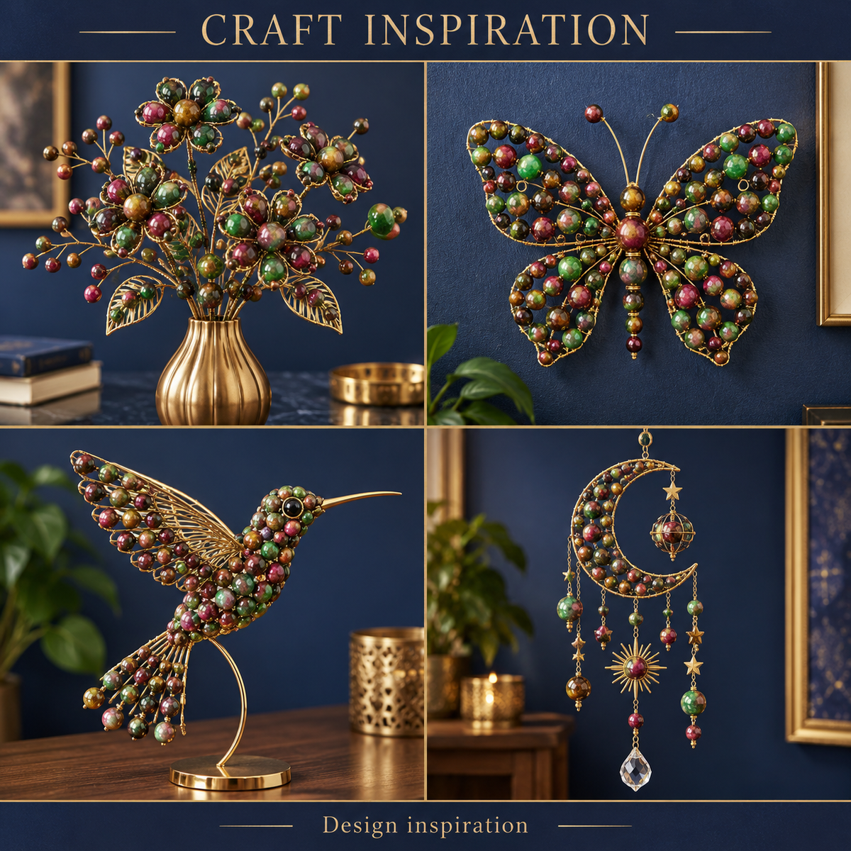Golden Quartz - craft inspiration