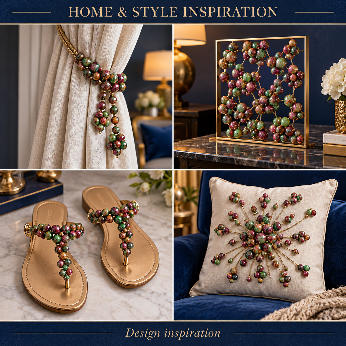 Golden Quartz - home and accessory inspiration