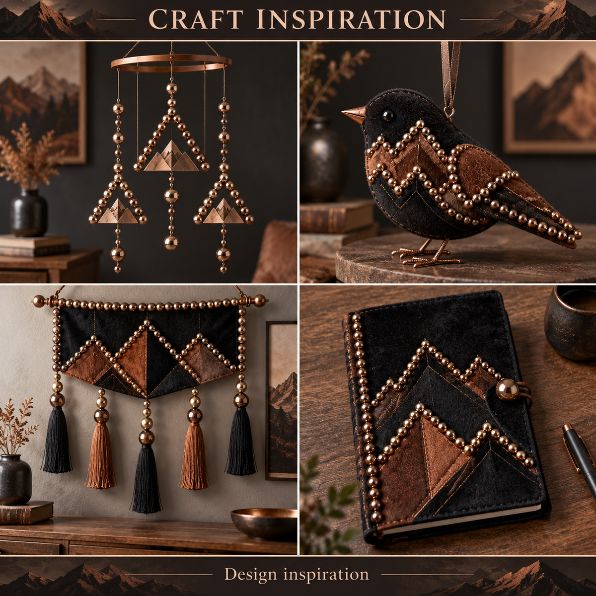 Coffee Bronze Hematite - craft inspiration