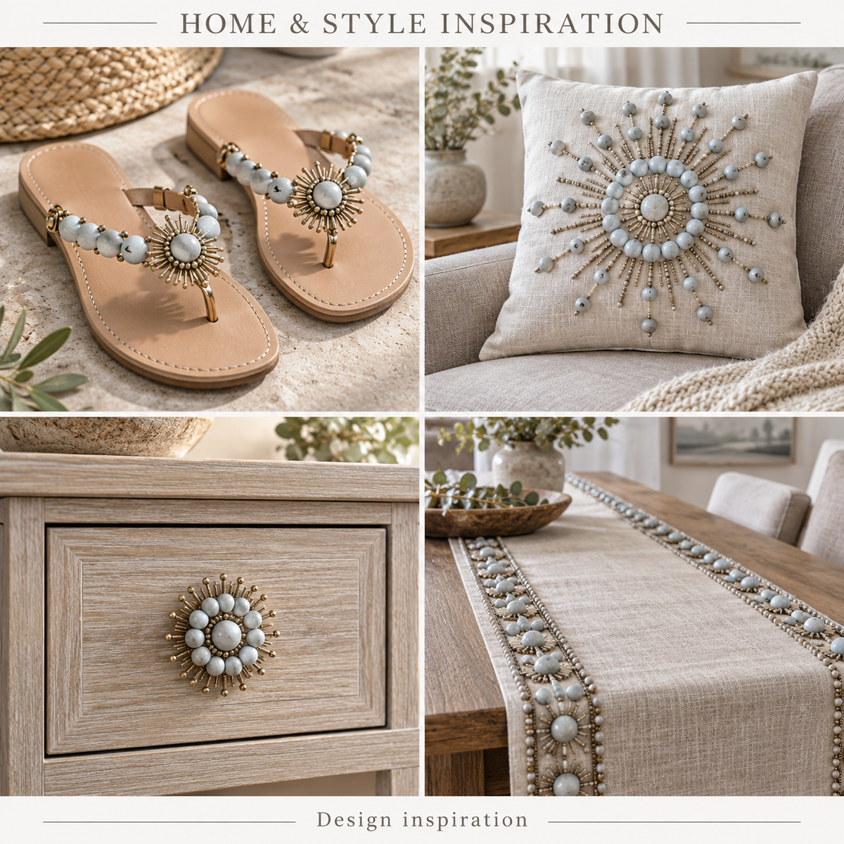 Silver Druzy - home and accessory inspiration