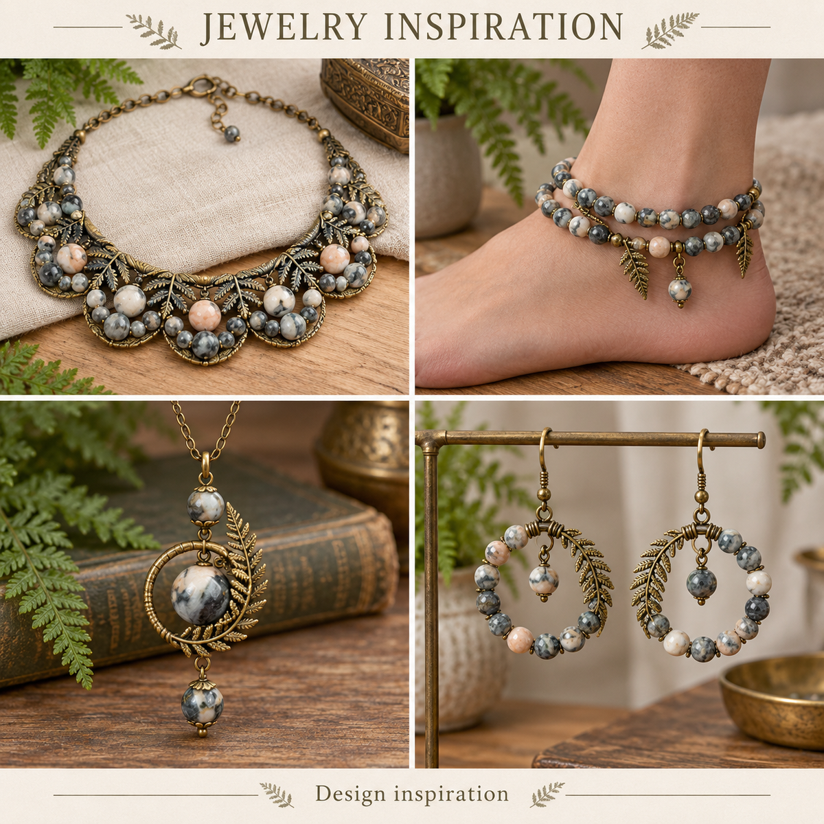 Zebra Jasper - jewelry inspiration