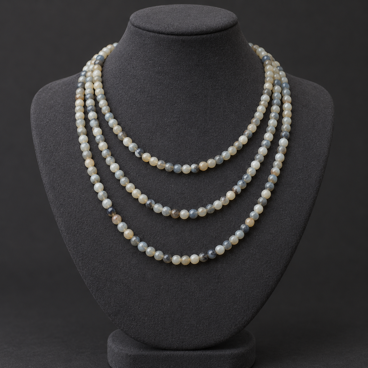 Agate Round - neck display