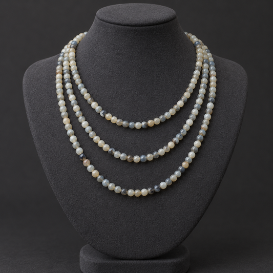 Agate Round - neck display