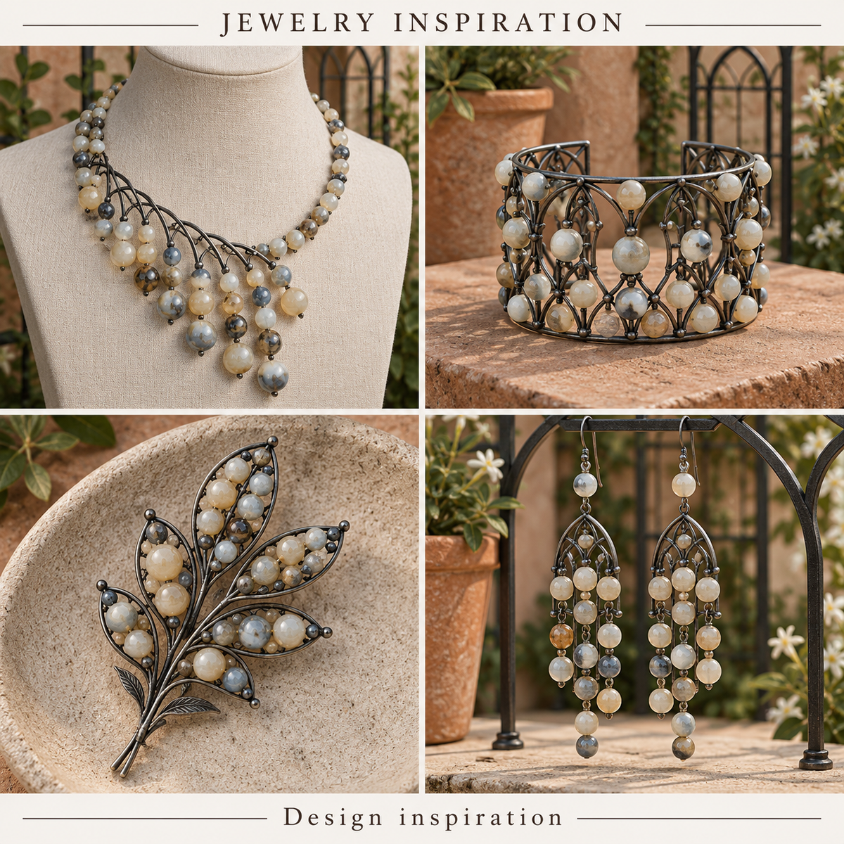 Agate Round - jewelry inspiration