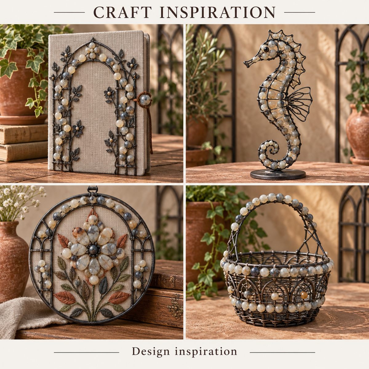 Agate Round - craft inspiration