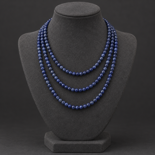 Lapis Lazuli - neck display