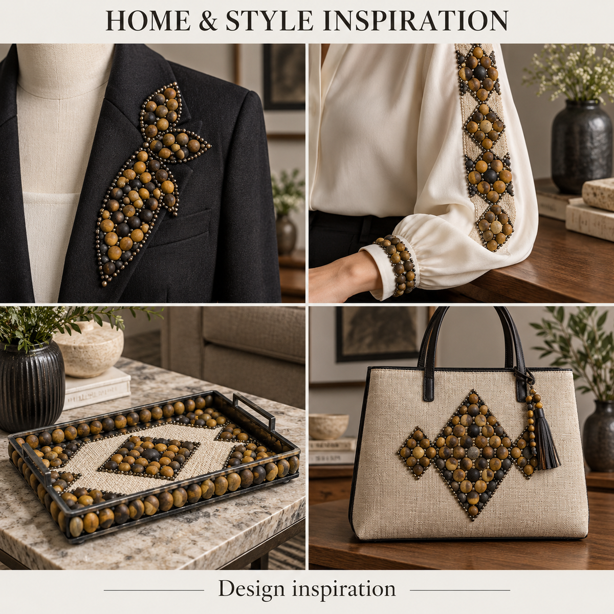 Matte Tiger Eye - home and accessory inspiration