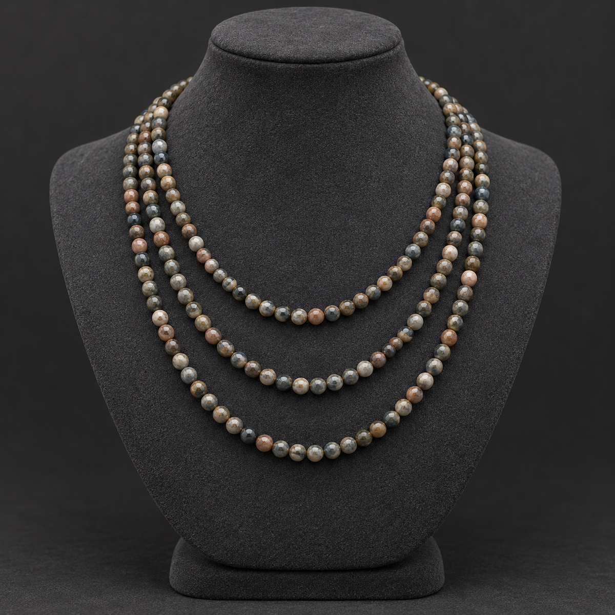 Azurite - neck display