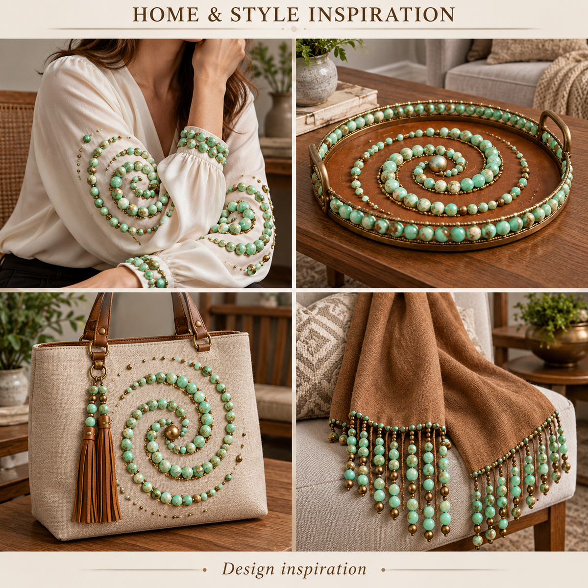 Green Shoushan Jasper - home and accessory inspiration