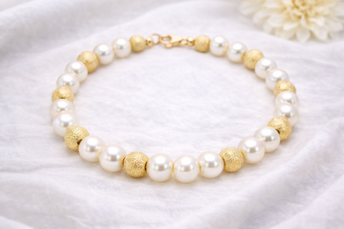 10mm Gold Filled Alternative Beads - Stardust Round Jewelry Making Supplies | Tarnish Resistant