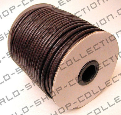 Polyester Wax Cotton Thread one color 3mm cord for jewelry or fashion making jewelry making supplies - detail image 5