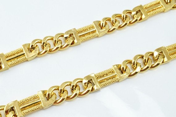 18K as Gold Filled* Chain 19" Inch CG64 jewelry making supplies - detail image 3